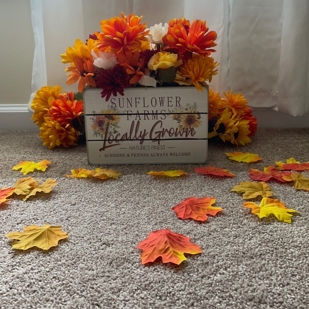 Handmade flower box
